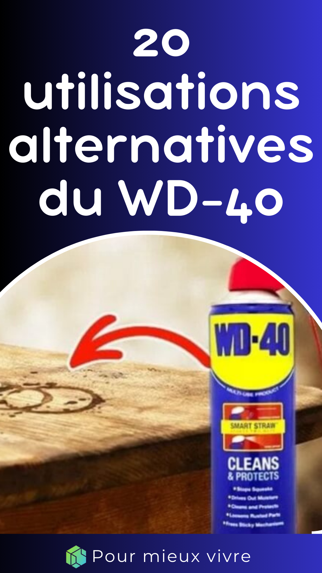 20 utilisations alternatives du WD-40
