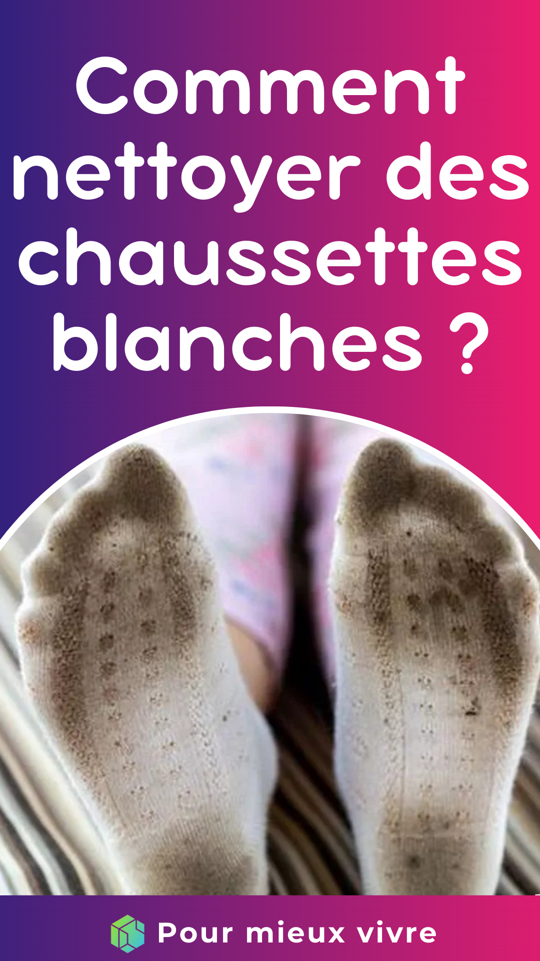 nettoyer des chaussettes blanches